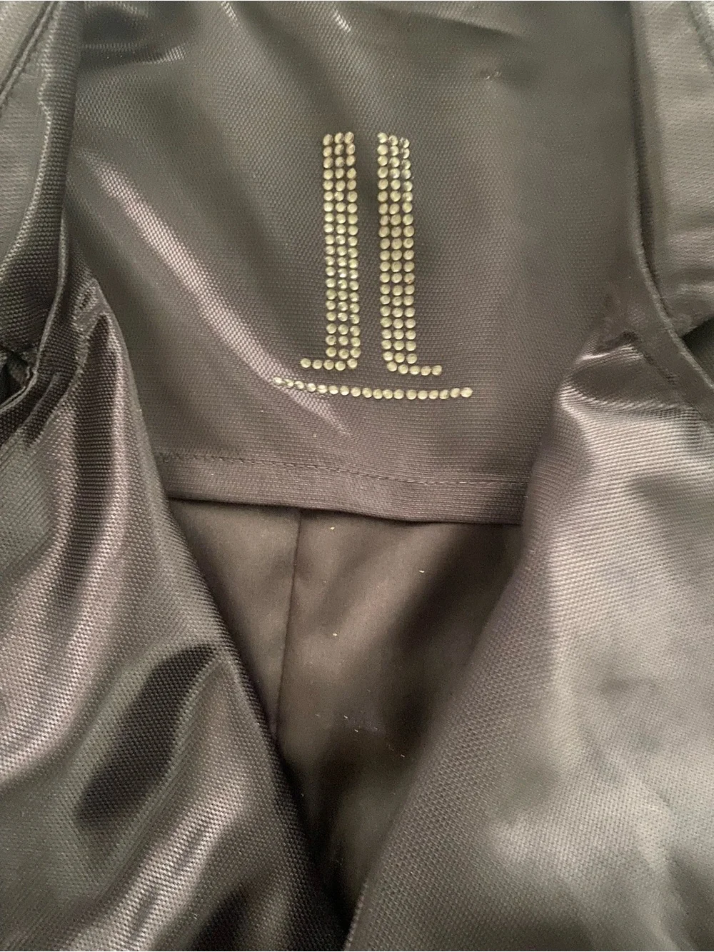 Men's Black Double-Breasted Trench Coat - Unbranded